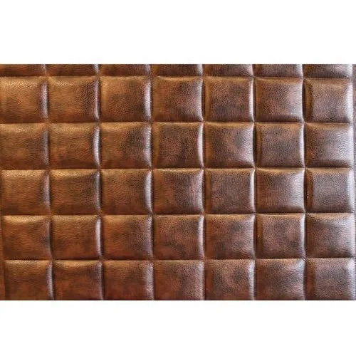 Leather Wall Panels With 4 To 25 Mm Thickness For Wall Decoration