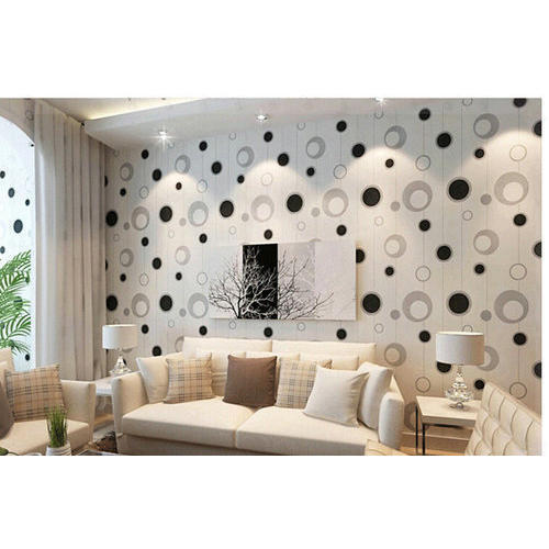 Light Weight And Designer Pvc Textured Wallpaper For Wall Decor Purpose