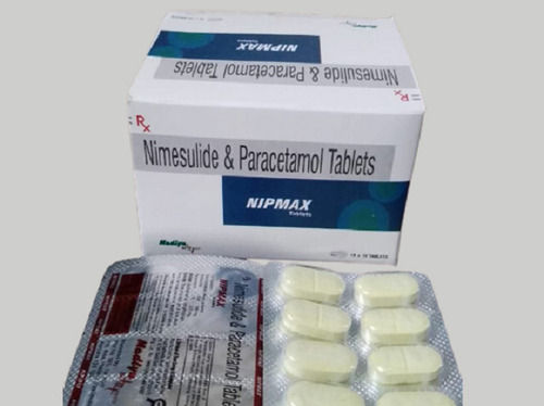 Nipmax Nimesulide And Paracetamol Tablet, 10x10 Blister