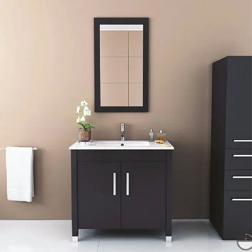 Copper Non Breakable Fine Finished Hard Structure Pvc Bathroom Cabinet