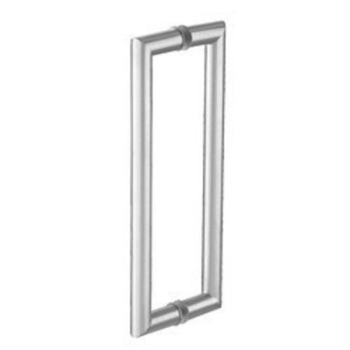 Silver Plain Strong Long Lasting High Impact Resistance Stainless Steel Glass Door Handle