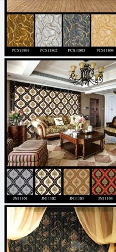 Rectangular Shape And Printed Imported Wallpaper For Wall Decoration