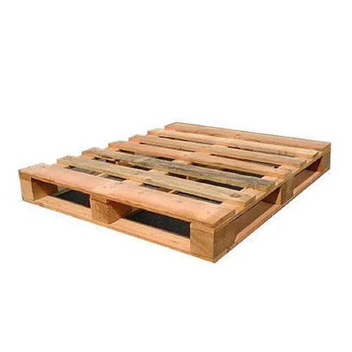 Brown Strong Durable And Long Lasting Double Faced Wooden Euro Pallets