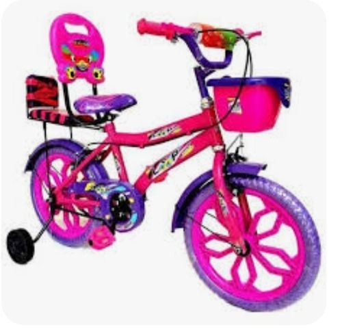 16 Inches Steel Kid's Bicycle for 2 to 5 Years of Boys and Girls