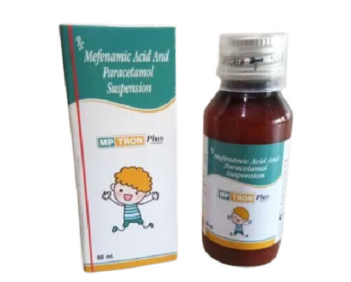 60 ML Fever Relief Mefenamic Paracetamol Syrup 50mg For Kids