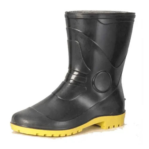 Hillson Industrial 10 Inch Height Acid And Oil Resistant Rubber Safety Gumboot
