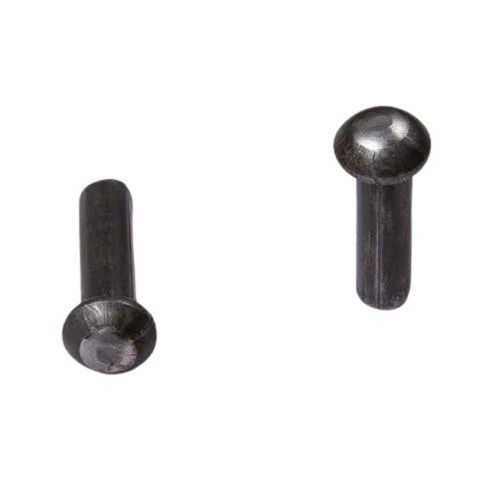 Silver Mild Steel Round Rivet