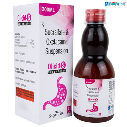 Silver Oxetacaine Syrup