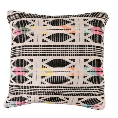 Square Soft Comfortable Trendy Handloom Acrylic Cotton Cushion Cover