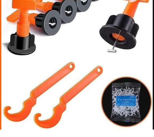 Stainless Steel Needle And Plastic Orange Tile Leveling Spacer