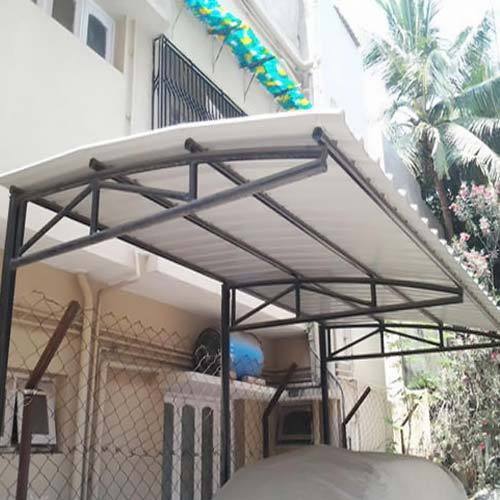Wheather Proof PVC Car Parking Sheds with Mild Steel Frame