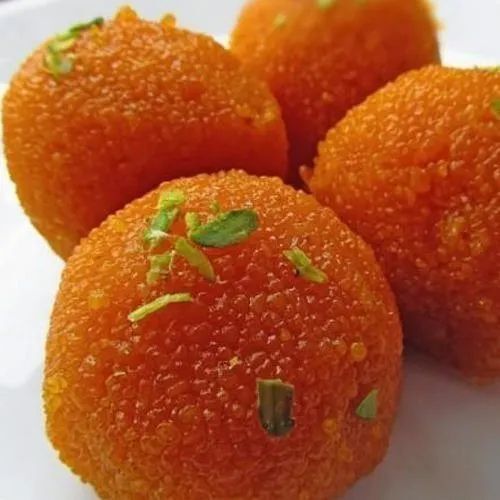 100% Natural Fresh Ingredients Desi Ghee Motichur Laddu