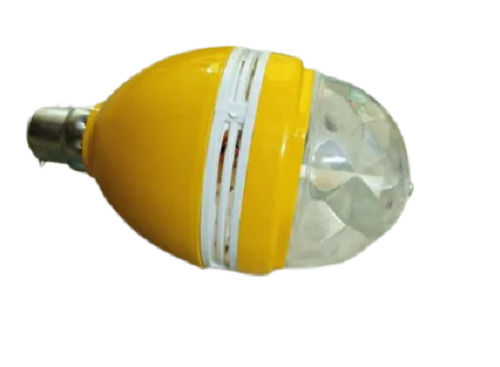 Transparent 3 Watt 220 Volt Plastic And Fiber Covered Multi Color Led Decorative Light 