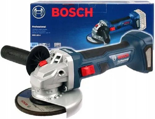 Bosch 18 Volts Battery Operated Li Cordless Angle Grinder (GWS 180)