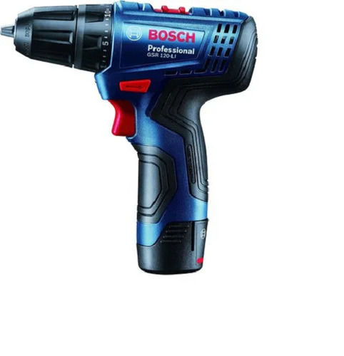 Mild Steel Bosch 7 Mm Professional 12 Volts Li-Ion Cordless Drill Machine (Gsr 180 Li)