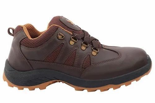 Men's Dual Density TFP Sole Steel Toe Safety Shoes for Workwear and Fire Safety Use