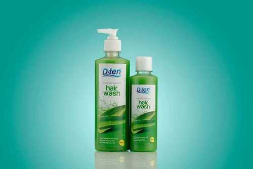 Natural Ingredients D Ten Hair Wash Shampoo 500ml Bottle Pack