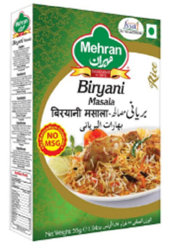 Powder Form Blended Process Spicy Biryani Masala With 55 Gram Pack