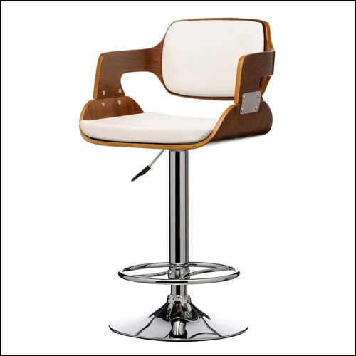 Stainless Steel Swivel Bar Chair with 80-120 Kilograms Load Capacity