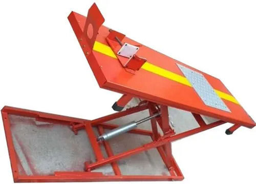 Two Wheels Service Ramp Scissor Lift