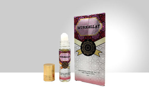 100% Purity Mild Fragrance Mukhallat Attar Roll On For Personal Use