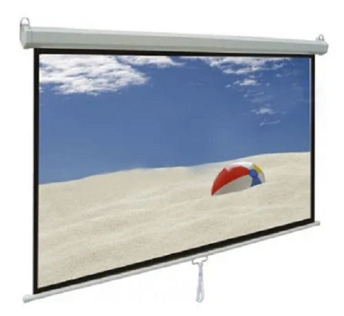 100 X 120 Inches 70 Mm Lens High Strength Digital Projector Screen