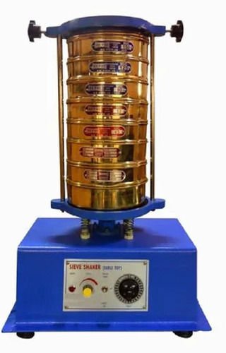 220 Watt And 30kg Weight Manual Mild Steel Laboratory Sieve Shaker