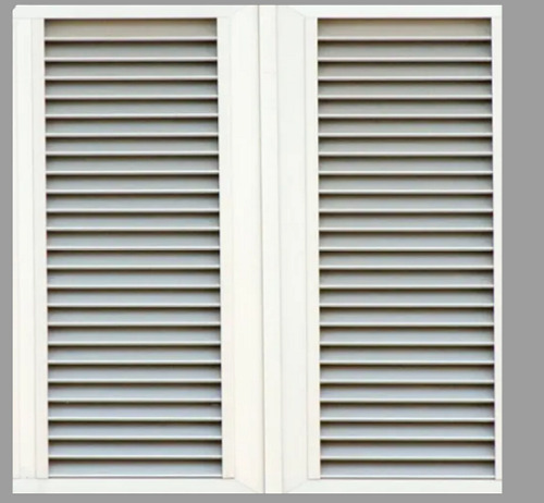 3 मिमी मोटा और 6 फीट ऊंचाई वाला आयताकार एल्यूमीनियम विंडो शटर