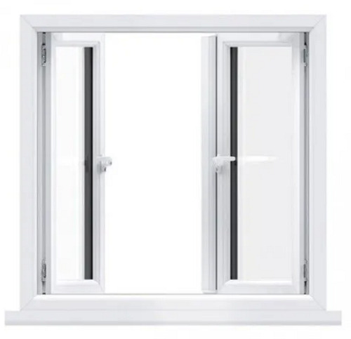 घर और कार्यालय के लिए 6 मिमी मोटी और आयताकार UPVC ग्लास विंडो