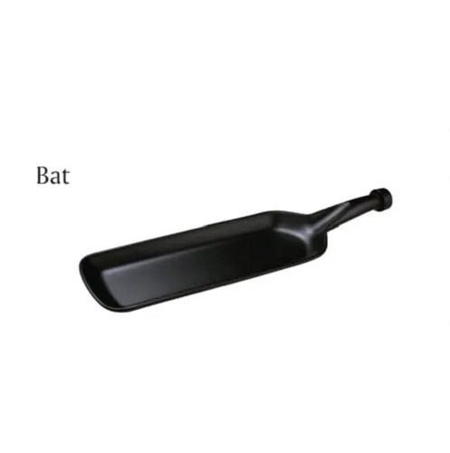 Black Bat Shape Melamine Food Platters Risers For Hotel And Restaurant