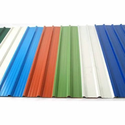 Iron Color Coated Roofing Sheets For Home And Hotel Use