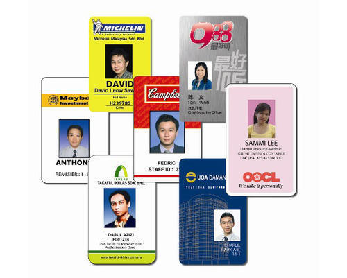 Plastic id card printing services