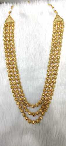 Shiny Look Antique Kundan Necklace Sets For Wedding Wear Dimension(L*W*H): 65 Inch (In)