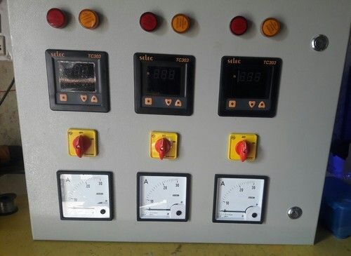 Metal 10 Kw Temperature Control Panel 440 V