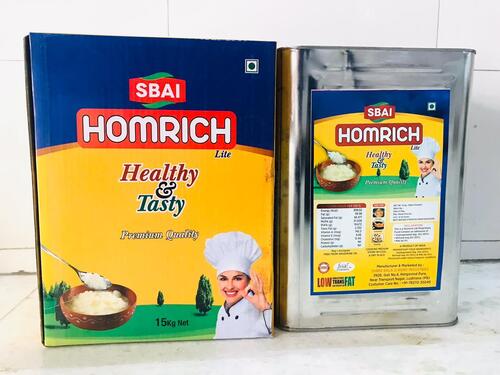 100% Pure Sbai Homrich Lite Health & Tasty Deshi Ghee With Packaging Size 15 Kg
