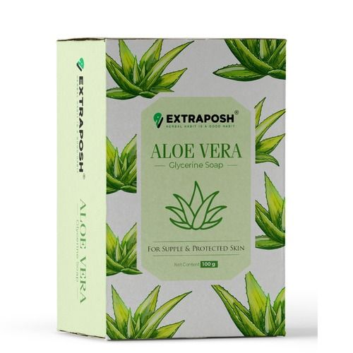 100gm Extraposh Aloe Vera Glycerin Soap For Supple & Protection Skin