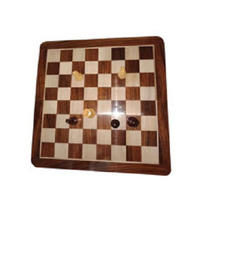 21x21 Inch Polished Finished Smooth Surface Wooden Material Chess Board