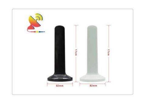 Blue-White 4G 5G Base Antenna Dual Band Cellular Antenna With Frequency Range 600-6000Mhz And Cable Length 3 Meters