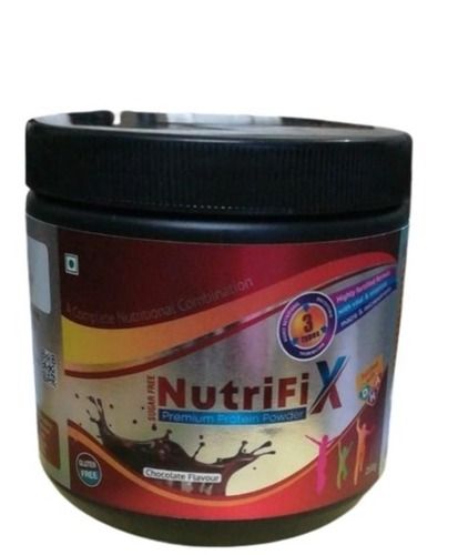 Chocolate Flavor Nutrifix Protein Powder For Gaining Muscle And Energy