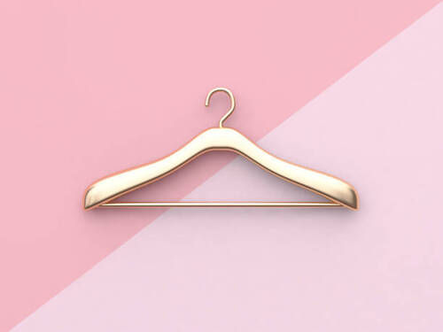 Cloth Hanger. Base Material: Metal Base