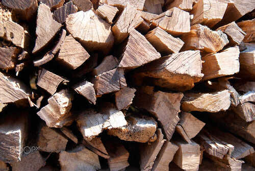 Natural Brown Firewood For Industrial And Domestic Use