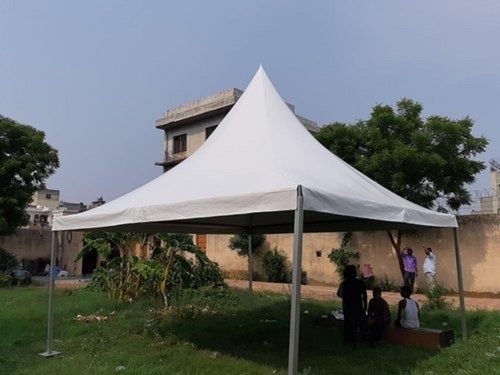 Standard Good Quality Cotton Material Pagoda Tent With Aluminum Poles Application: Garbage Collection