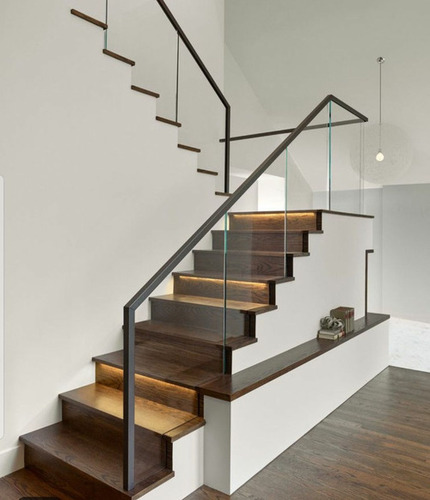 घर और ऑफिस के लिए पारदर्शी फ्लैट क्लियर डिज़ाइनर ग्लास स्टेयरकेस तन्यता ताकत: 7 मेगापास्कल (Mpa)