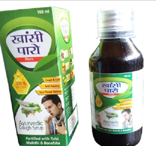 100 Ml Ayurvedic Cough Syrup