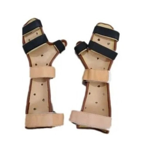 Orthopedic Leather Leg Brace Orthotic Orthopaedic Equipment