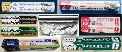 18-72 Meters Aluminium Foil Wrapping Paper For Food Packaging