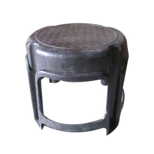 2-3 Feet Water Resistant Grey Classic PP Plastic Stool For Home