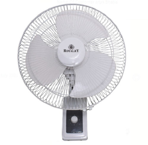 2 Star Plastic Electrical Air Cooling Wall Mounted Table Fan  Dimension(L*W*H): 7X11X15 Inch (In)