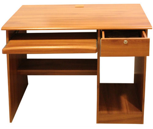 50 Inch Polished Finished Anti Bacterial Solid Wood Material Computer Table