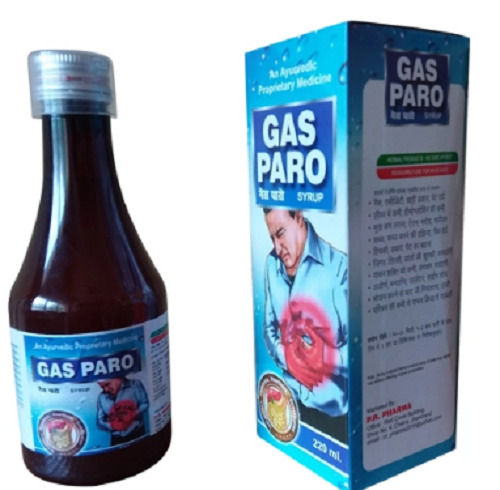 100% Cotton Gas Paro Ayurvedic Digestive Syrups For Promote Digestion